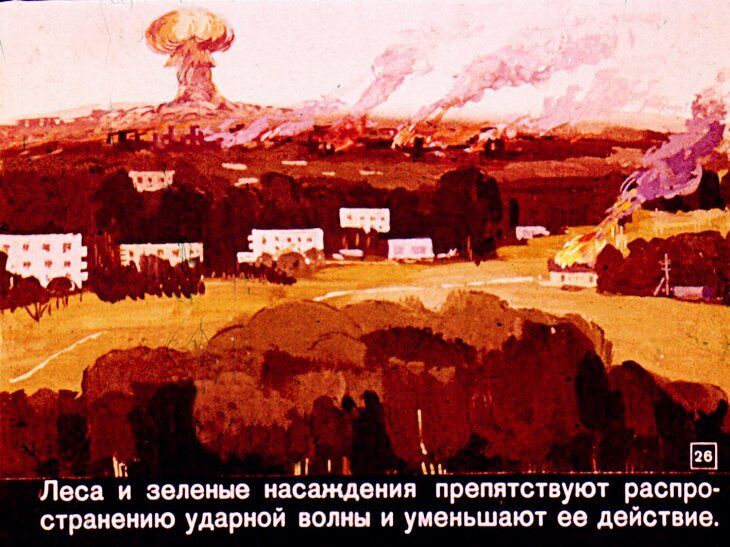Что надо знать о ядерном оружии. Советский диафильм 1968 года