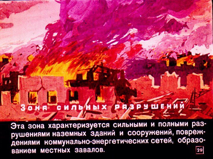 Что надо знать о ядерном оружии. Советский диафильм 1968 года