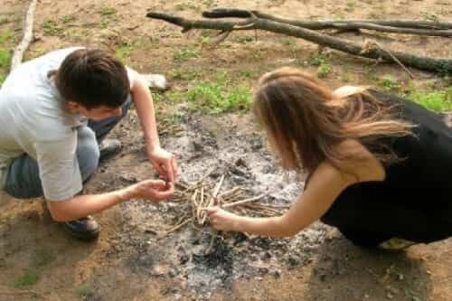 Что взять в поход для розжига костра