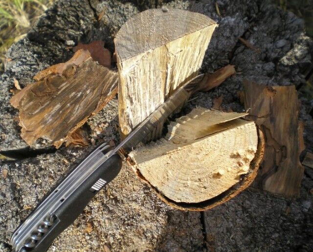 расколотое на две части бревнышко