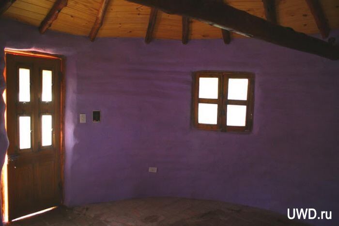 дома из мешков с землей