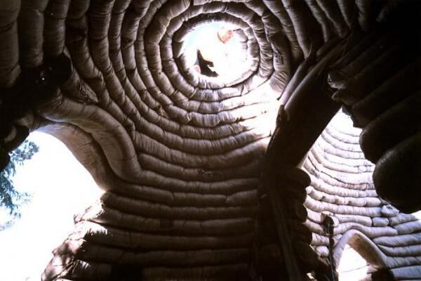 дома из мешков с землей