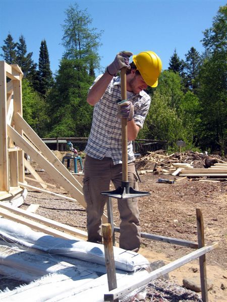 дома из мешков с землей