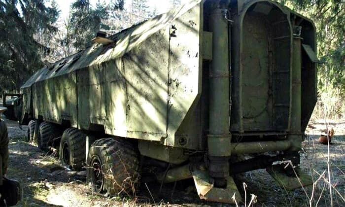 Экспериментальная военная техника: «Редут» — передвижной бункер на колёсах