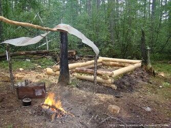 строим зимовье