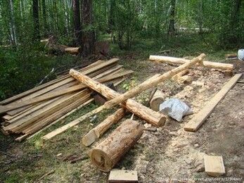 строительство зимовья