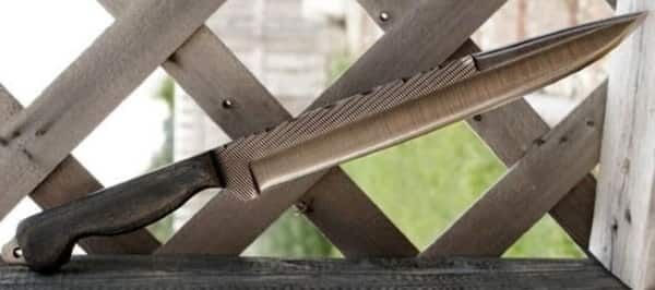 Из чего можно сделать самодельные ножи: фото