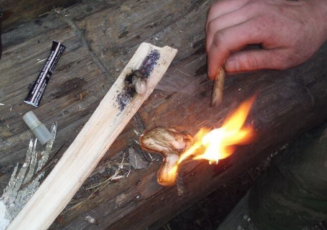 Как разжечь огонь, чтобы выжить