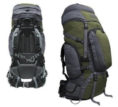 Наиболее распространенным среди туристов считается каркасный рюкзак. 