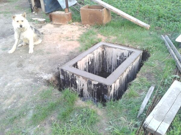 колодец своими руками, бетонные стенки своими руками