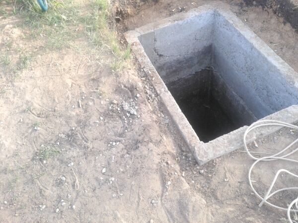 колодец своими руками, бетонная шахта