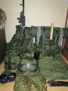 Курс НВП. Мобилизационный комплект ополченца