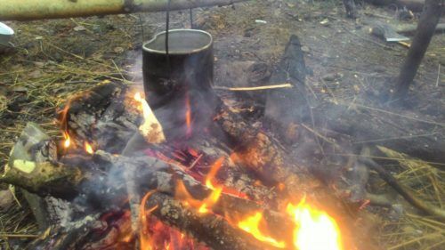 Личный опыт. Как сделать лавочку в лесу