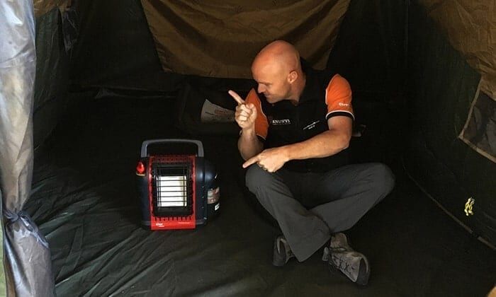 Обогреватели для палаток: оборудование для зимнего кемпинга