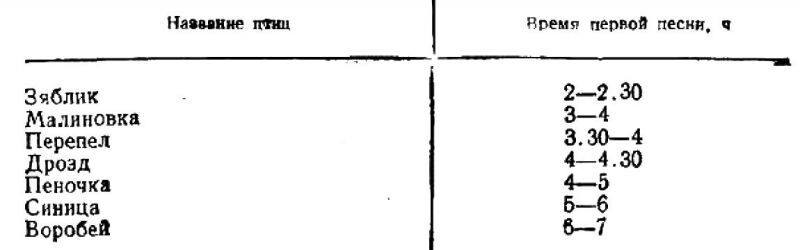 Ориентирование по насекомым, птицам и деревьям