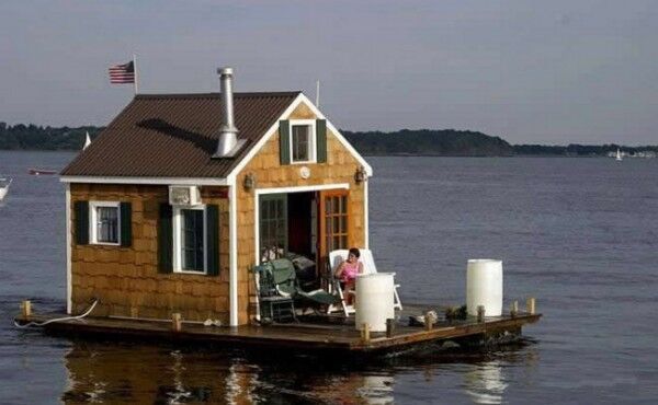 плавучие дома на воде