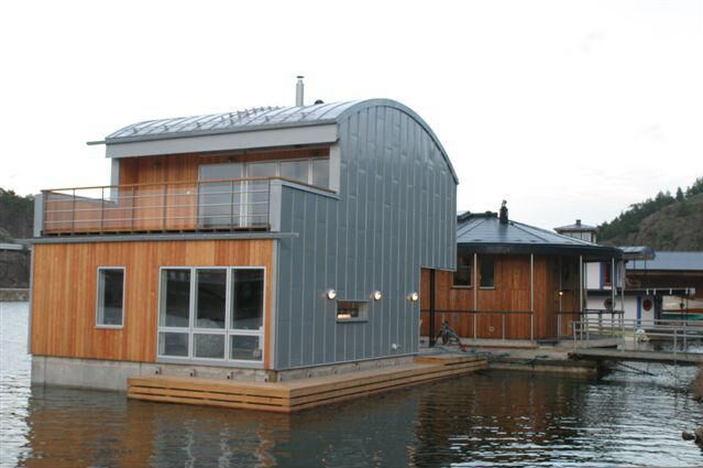 плавучие дома на воде