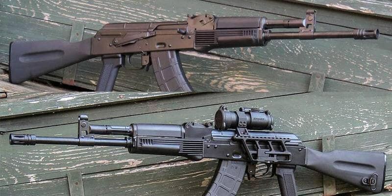 Почему у АК мушка на дуле, а у М16 — нет?