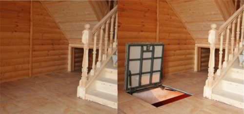 Потайная дверь в секретное место