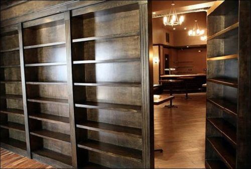 Потайная дверь в секретное место