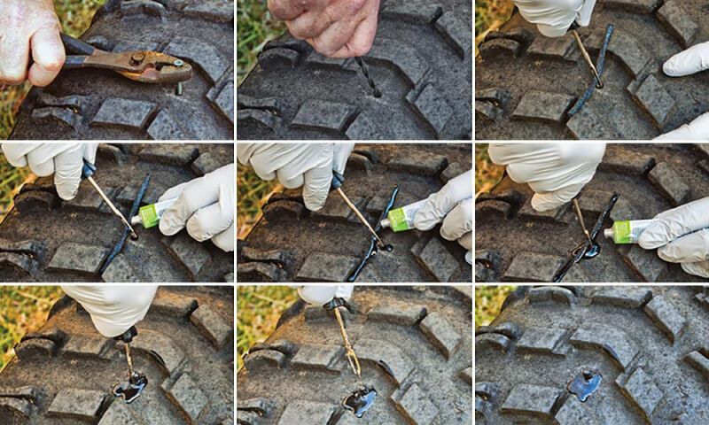 Ремонт шины в “полевых условиях”: советы, навыки, инструменты