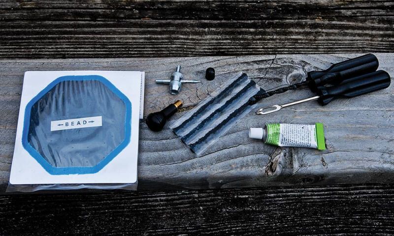 Ремонт шины в “полевых условиях”: советы, навыки, инструменты