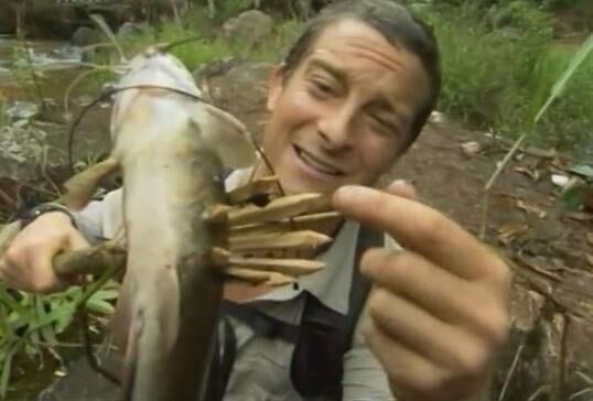 Самодельное оружие: копье-гарпун с 4 наконечниками