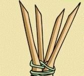 Как сделать копье-гарпун с 4 наконечниками