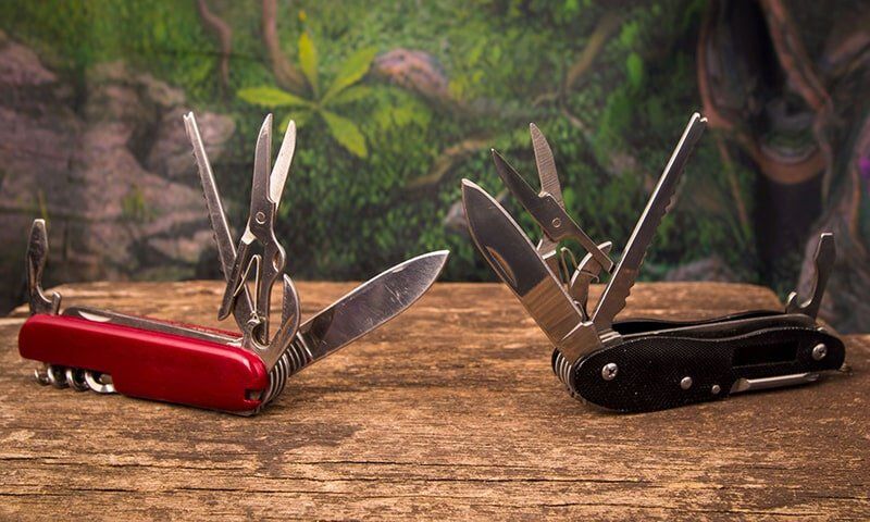 Швейцарский нож: Что делать, если на него попадёт вода? Является ли нож водонепроницаемым?