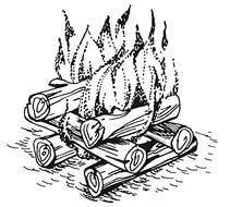 Виды костров и их применение.