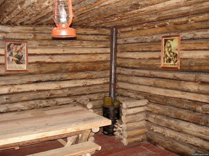 землянка изнутри